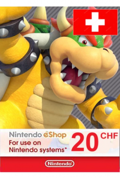Подарочная карта Nintendo eShop 20 швейцарских франков (Швейцария)