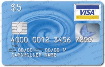 Visa Debit Card US Vanilla 5 долларов США [US]