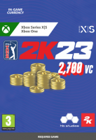PGA Tour 2K23 : 2700 VC Pack XBOX LIVE (для всех регионов и стран)
