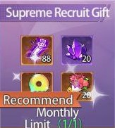 Supreme Recruit Gift : Battle of Souls: Fierce