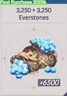 Eversoul : 3250+3250 вечных камней