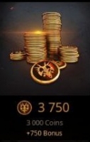 Path of Titans : 3750 монет