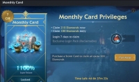 Monthly Card Privileges : Bless Global