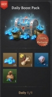Daily Boost Pack (Ежедневный буст-пакет) : Bless Global