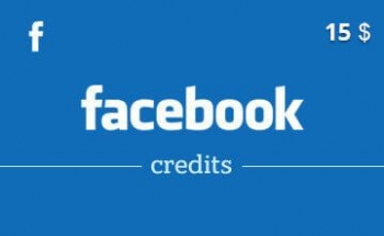 Подарочная карта Facebook Credits 15 долларов США [US]