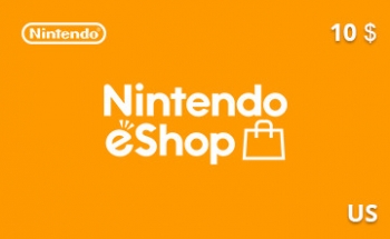 Подарочная карта Nintendo eShop 10 долларов США [US]