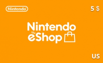Подарочная карта Nintendo eShop 5 долларов США [US]