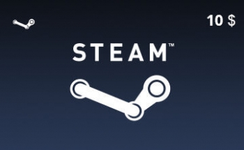 Подарочная карта Steam 10 долларов США [US]
