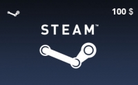 Подарочная карта Steam 100 долларов США [US]