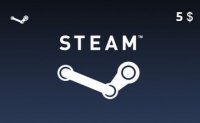 Подарочная карта Steam 5 долларов США [US]