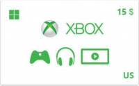 Подарочная карта Xbox 15 долларов США [US]