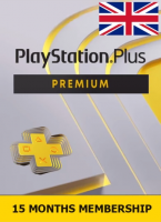 Подарочная карта PlayStation Plus Premium 15 месяцев [UK]