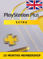 Подарочная карта PlayStation Plus Extra 15 месяцев [UK]