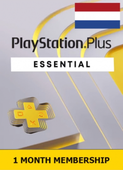 Подарочная карта PlayStation Plus Essential 1 месяц (Нидерланды)