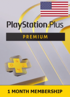 Подарочная карта PlayStation Plus Premium 1 месяц (США)