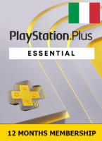 Подарочная карта PlayStation Plus Essential 12 месяцев (Италия)