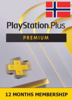 Подарочная карта PlayStation Plus Premium 12 месяцев (Норвегия)