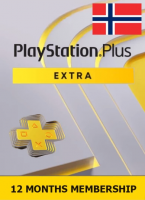 Подарочная карта PlayStation Plus Extra 12 месяцев (Норвегия)