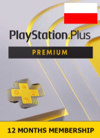 Подарочная карта PlayStation Plus Premium 12 месяцев (Польша)