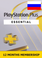 Подарочная карта PlayStation Plus Essential 12 месяцев (Россия)