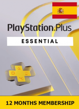 Подарочная карта PlayStation Plus Essential 12 месяцев (Испания)