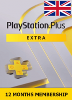 Подарочная карта PlayStation Plus Extra 12 месяцев [UK]
