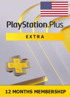 Подарочная карта PlayStation Plus Extra 12 месяцев (США)