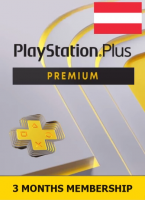 Подарочная карта PlayStation Plus Premium 3 месяца (Австрия)