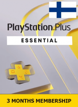 Подарочная карта PlayStation Plus Essential 3 месяца (Финляндия)