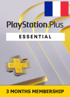 Подарочная карта PlayStation Plus Essential 3 месяца (Франция)