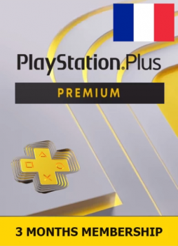 Подарочная карта PlayStation Plus Premium 3 месяца (Франция)