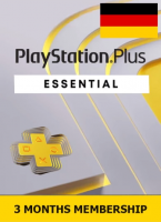 Подарочная карта PlayStation Plus Essential 3 месяца (Германия)