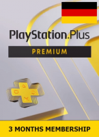 Подарочная карта PlayStation Plus Premium 3 месяца (Германия)