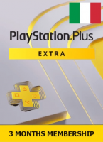 Подарочная карта PlayStation Plus Extra 3 месяца (Италия)