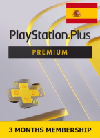 Подарочная карта PlayStation Plus Premium 3 месяца (Испания)