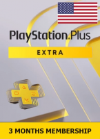 Подарочная карта PlayStation Plus Extra 3 месяца (США)
