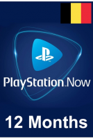 PlayStation Now 12 месяцев подписка (Бельгия)