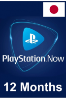 PlayStation Now 12 месяцев подписка (Япония)