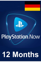PlayStation Now 12 месяцев подписка (Германия)