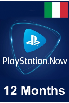 PlayStation Now 12 месяцев подписка (Италия)