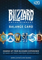 Подарочная карта Blizzard Battle.net 20 долларов США [US]
