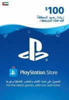 Подарочная карта PlayStation Network 100 долларов США (Объединенные Арабские Эмираты)