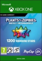 Plants vs. Zombies: Battle for Neighborville : 1200 радужных звезд XBOX LIVE (для всех регионов и стран)
