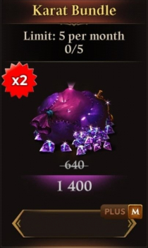 HEIR OF LIGHT: 1400 каратов