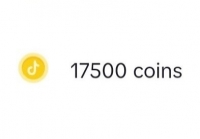 TikTok : 17500 монет
