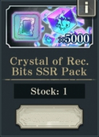 Jujutsu Kaisen Phantom Parade  :  Crystal of Rec. Bits SSR Pack