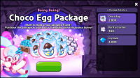 Cookie Run Kingdom :  Choco Egg Package
