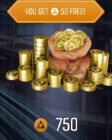 Золотые монеты: 750