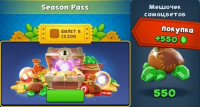 Smashing Four: Season Pass (билет в сезон) + Мешочек самоцветов ( 550 самоцветов )