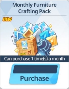 Blue Archive : Monthly Furniture Crafting Pack